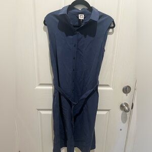ANNE KLEIN ‎ Midi Shirt Dress